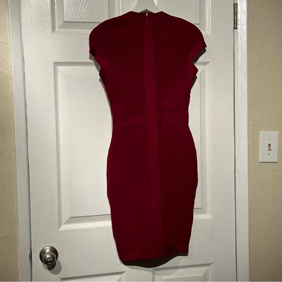 Akira burgundy dress - Picture 3 of 5